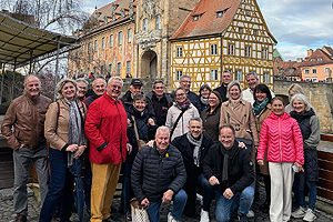 CSU/FDP Kreistagstour Gruppenbild in Bamberg