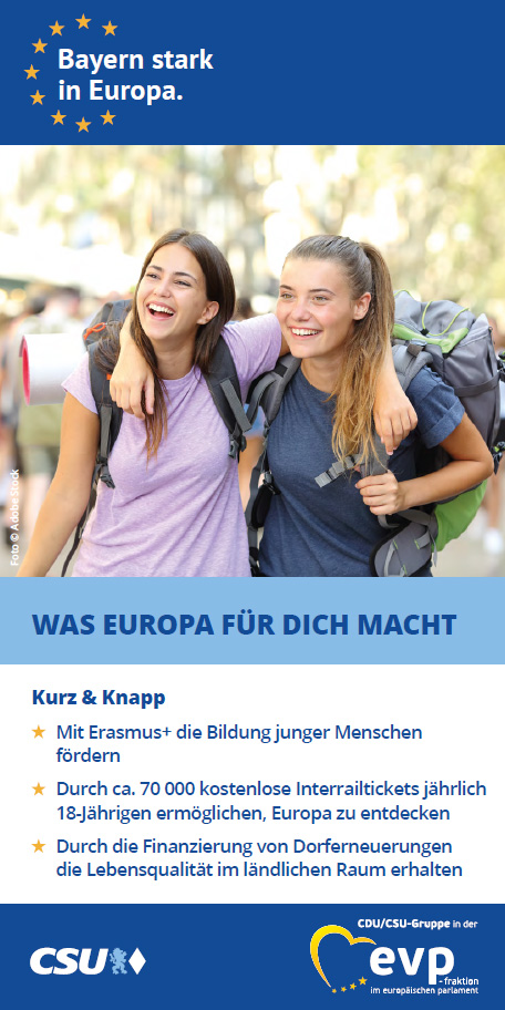Erasmus+ Was Europa für Dich macht